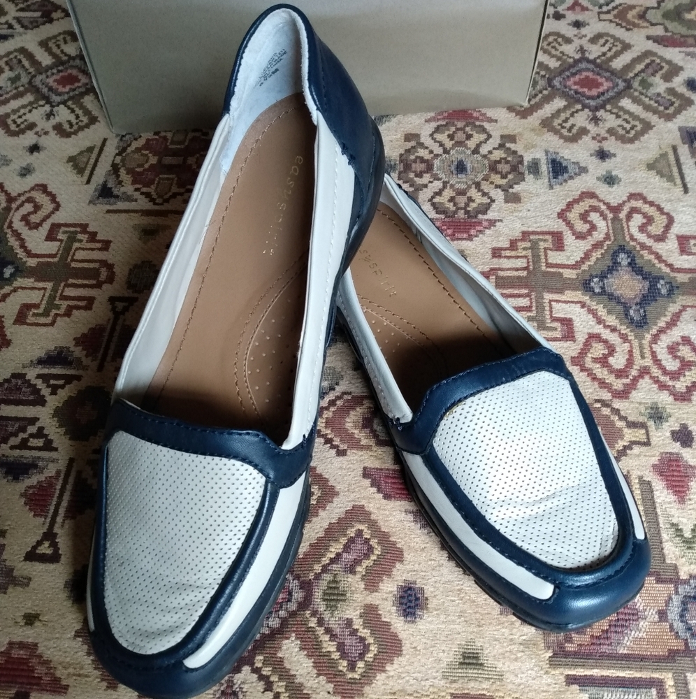 EasySpirit Allaboard Patent Leather Loafers